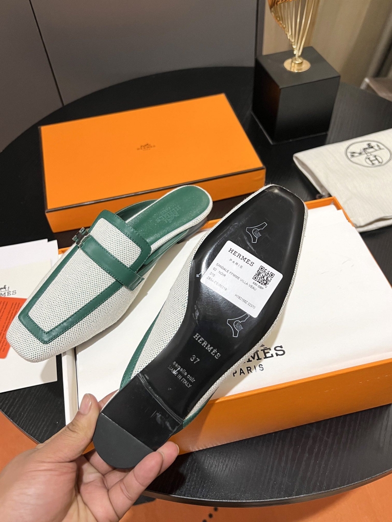 Hermes Slippers